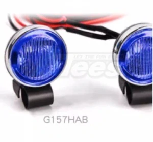 RC Retro světla LED reflektor GRC modré retro A 20mm 2Ks