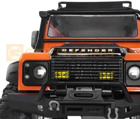 RC Retro světla LED reflektor GRC žluté 17mm 2Ks