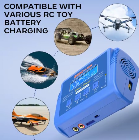 IMAX B6AC+ 80W 0,1~6A RC nabíječka baterií 15V 6A