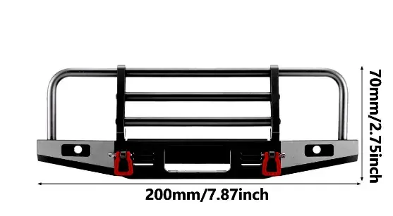 přední nárazník pro 1/10 RC auto Traxxas TRX4 Defender TRX6 G63 Axial SCX10 SCX10 II SCX10 III
