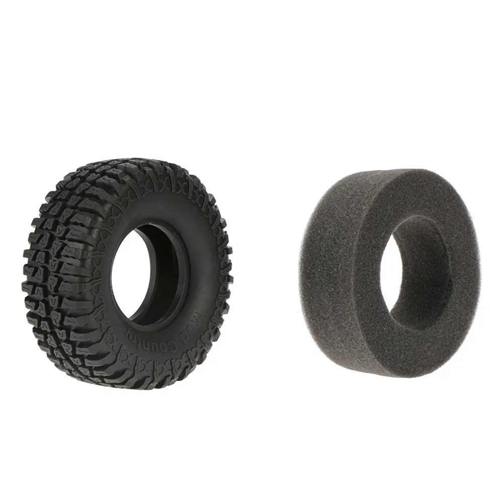 Crawler pneumatiky 1:10 (1.9) 100mm  4Ks vč.molitanových vložek